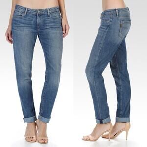 Paige Jimmy Jimmy Skinny Jeans in Tiger Lilly